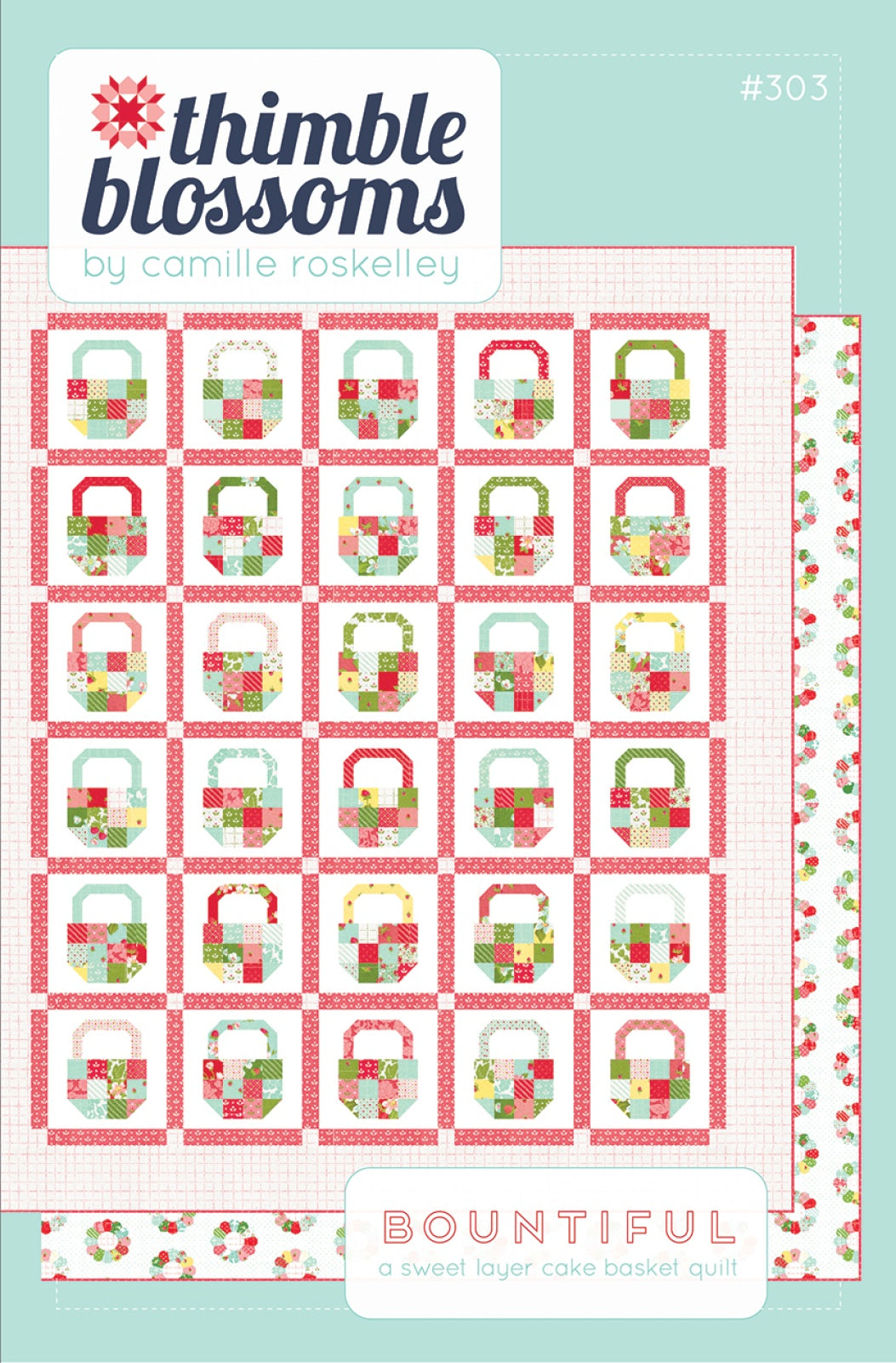 Bountiful pattern Quilt Pattern by Thimble Blossoms