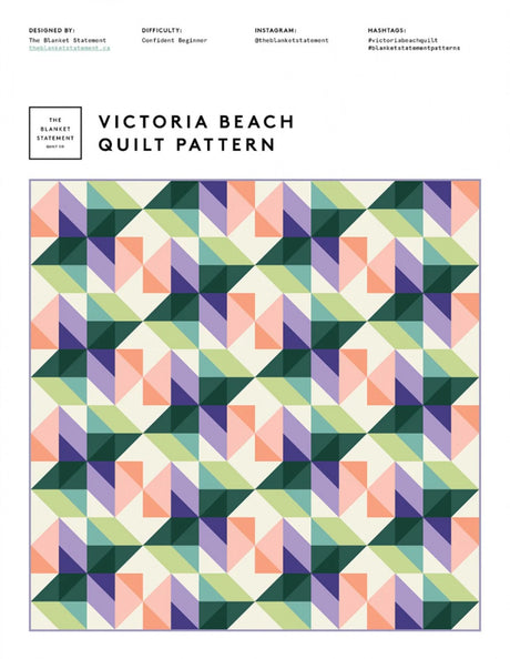 Victoria Beach Quilt Pattern by The Blanket Statement