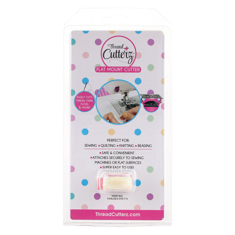 Back of the Thread Cutterz Peel & Stick Glow Thread Cutter by Thread Cutterz