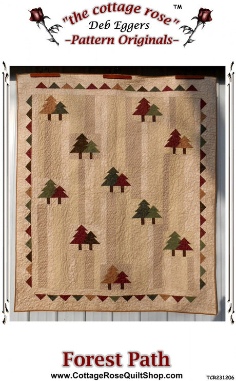 Forest Path Quilt Pattern by The Cottage Rose