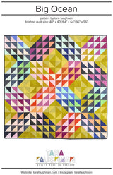 Big Ocean Quilt Pattern by Tara Faughnan