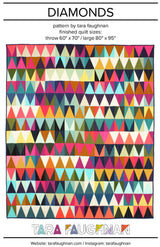 Diamonds Quilt Quilt Pattern by Tara Faughnan