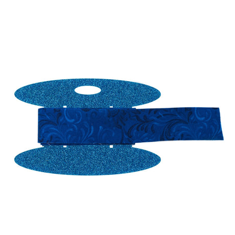 Back of the Binding Wrap and Store Spool Blue by Gypsy Quilter
