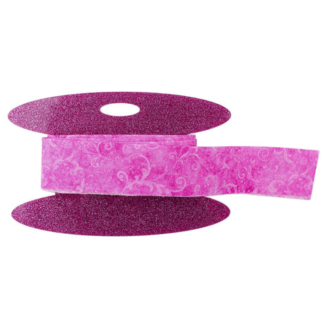 Back of the Binding Wrap and Store Spool Dark Pink by Gypsy Quilter