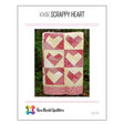 Kwik Scrappy Heart Quilt Pattern by Karie Jewell