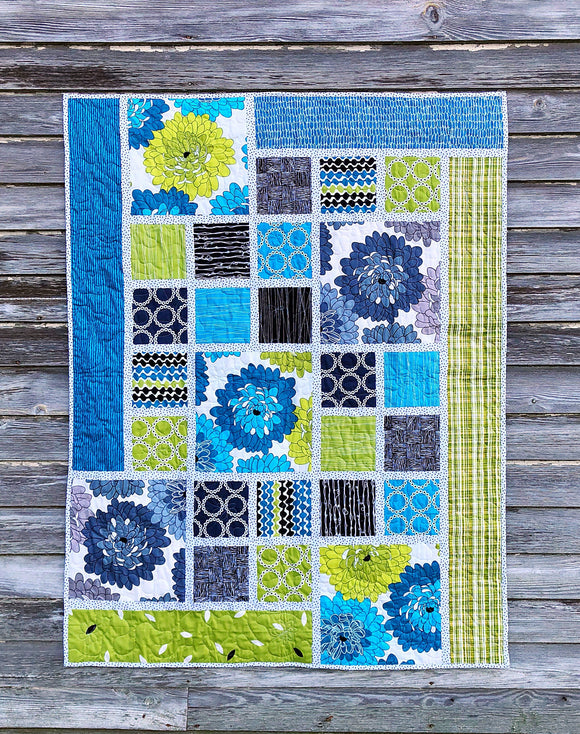 Kwik Shifted Blocks Quilt Pattern by Karie Jewell