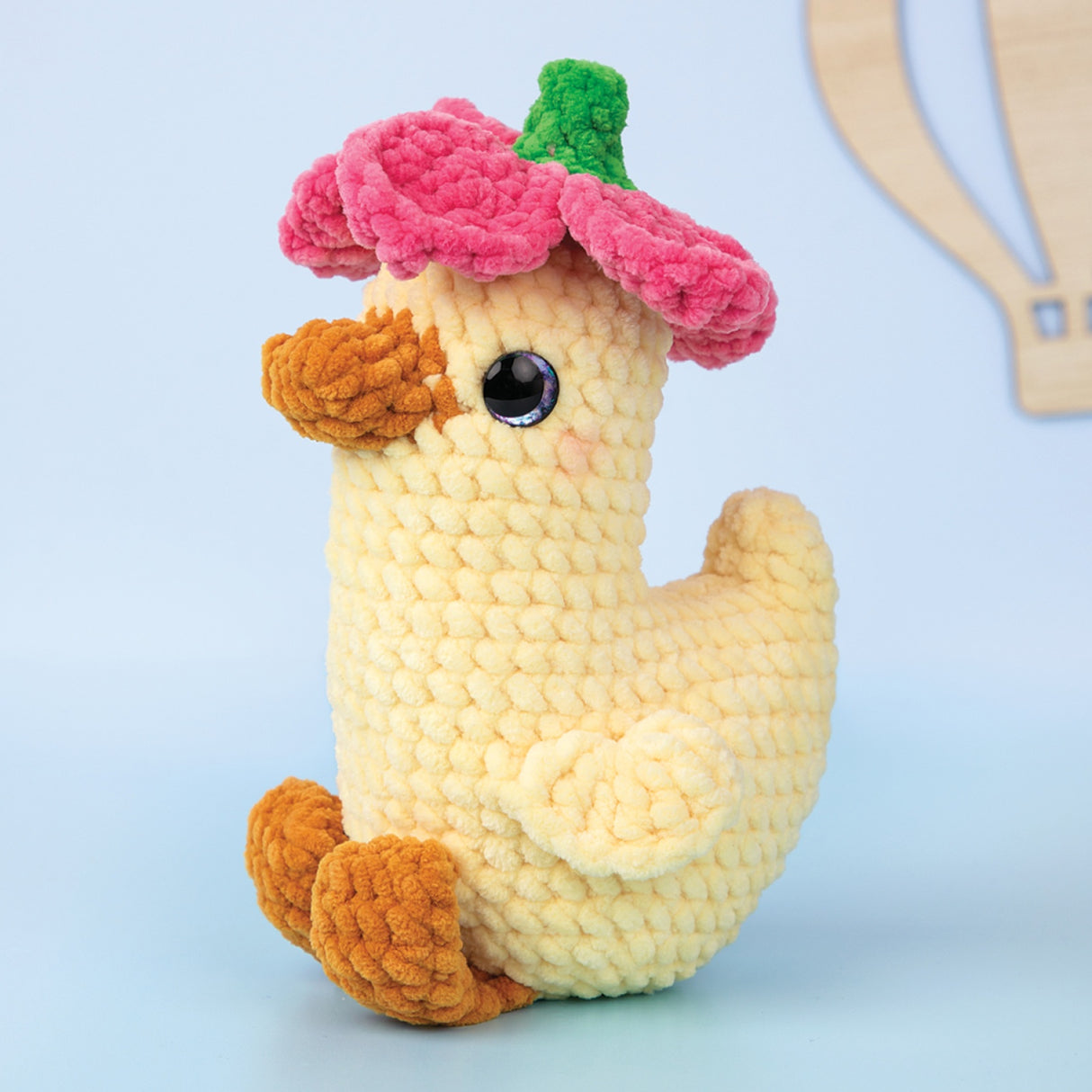 Back of the Chenille Amigurumi Quilt Pattern by Tuva Publishing