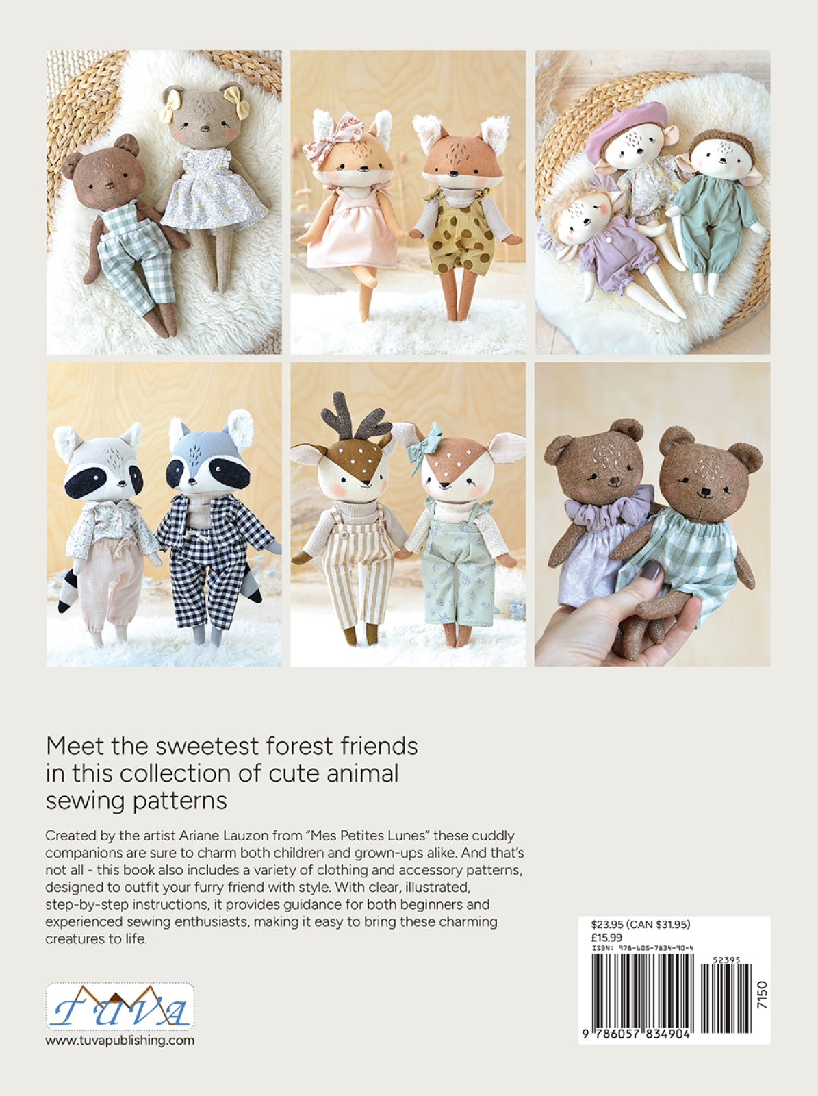 Back of the Woodland Wonders by Tuva Publishing