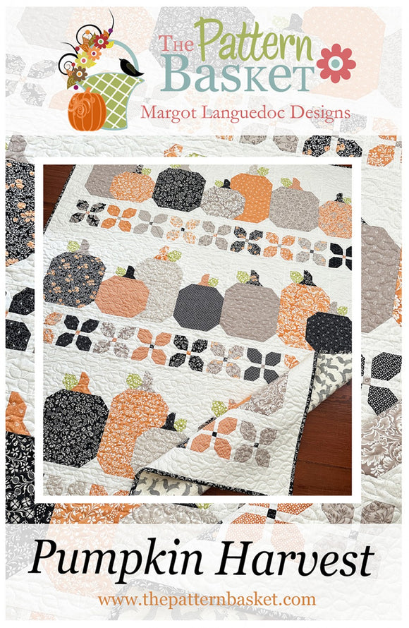 Pumpkin Harvest Quilt Pattern by Pattern Basket