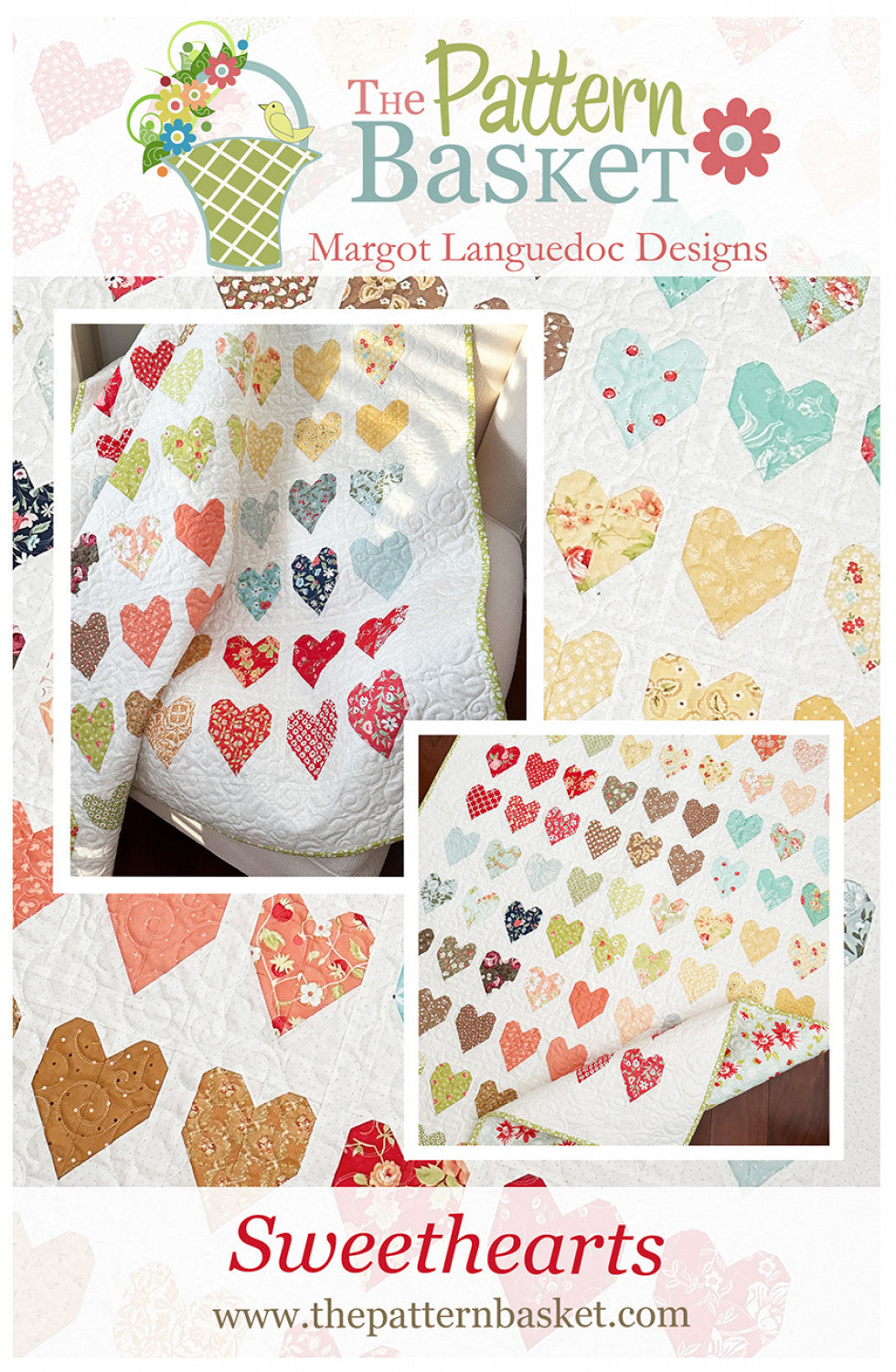 Sweethearts Quilt Pattern by Pattern Basket