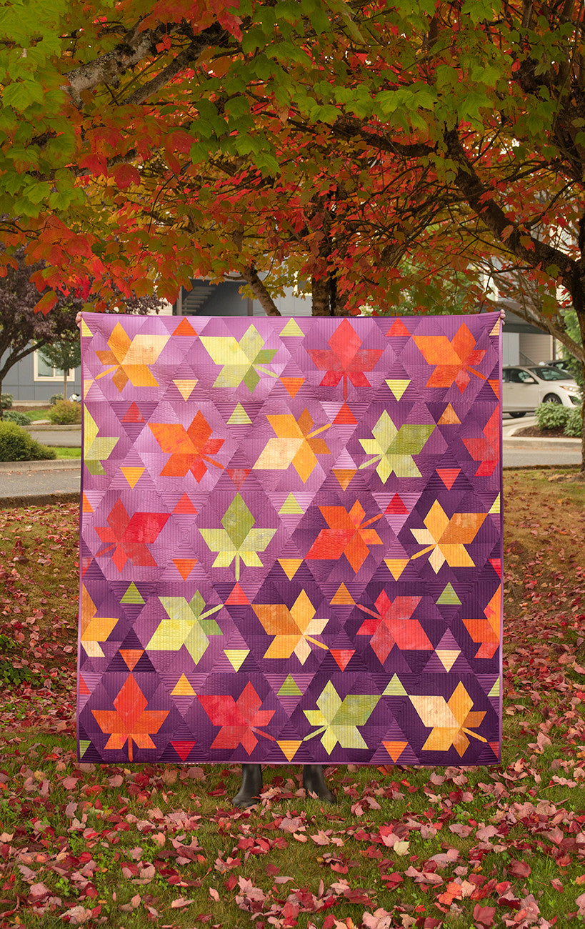 Homemade on sale Quilt - Autumn themed!