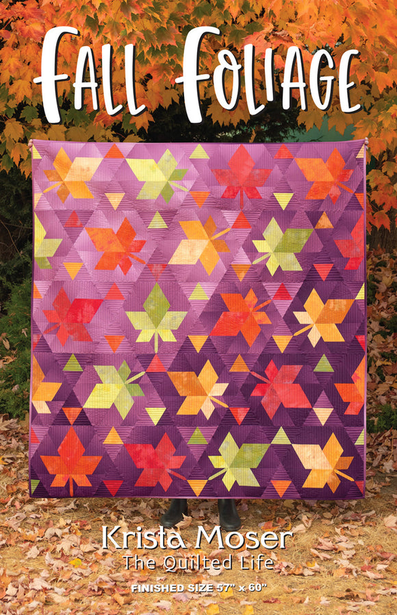 Fall Foliage Quilt Pattern by The Quilted Life