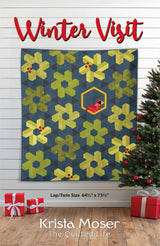 Winter Visit Quilt Pattern by Krista Moser, The Quilted Life