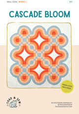 Cascade Bloom Quilt Pattern by Toad and Sew