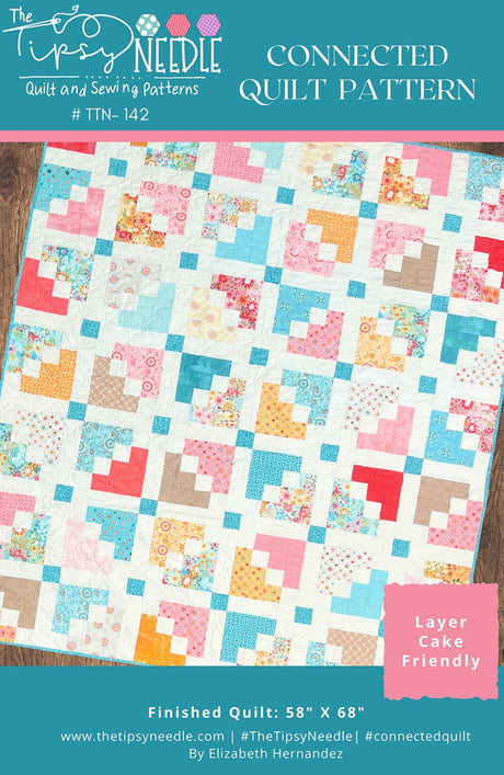 Connected Quilt Pattern by The Tipsy Needle