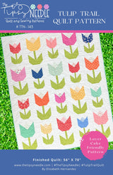 Tulip Trail Quilt Pattern by The Tipsy Needle