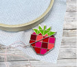 Strawberry Patch Needle Minder Quilt Pattern by The Tipsy Needle