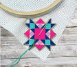 Quilt Star Needle Minder Quilt Pattern by The Tipsy Needle