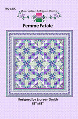 Femme Fatale Quilt Pattern by Touramaline & Thyme