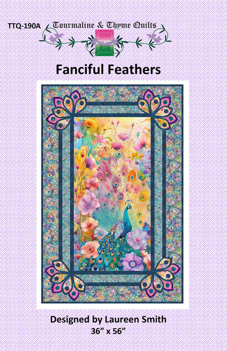 Fanciful Feather Quilt Pattern by Touramaline & Thyme