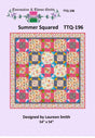 Summer Squared Quilt Pattern by Tourmaline & Thyme Quilts