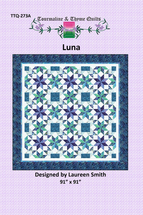 Luna Quilt Pattern by Touramaline & Thyme