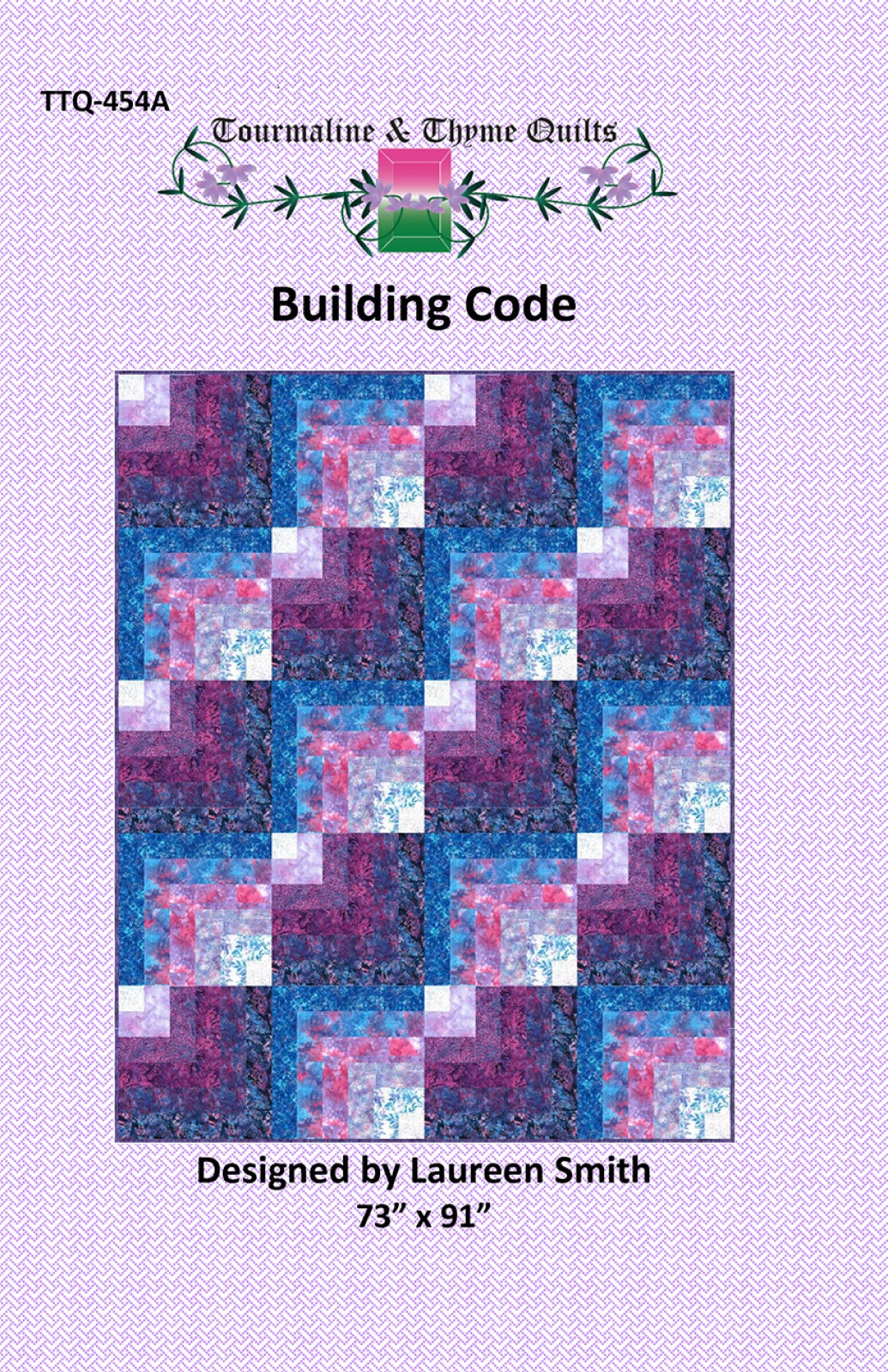 Building Code Quilt Pattern by Touramaline & Thyme
