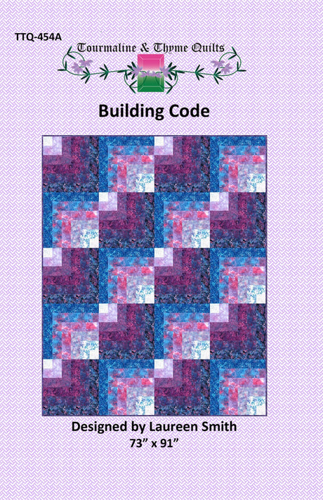 Building Code Quilt Pattern by Touramaline & Thyme