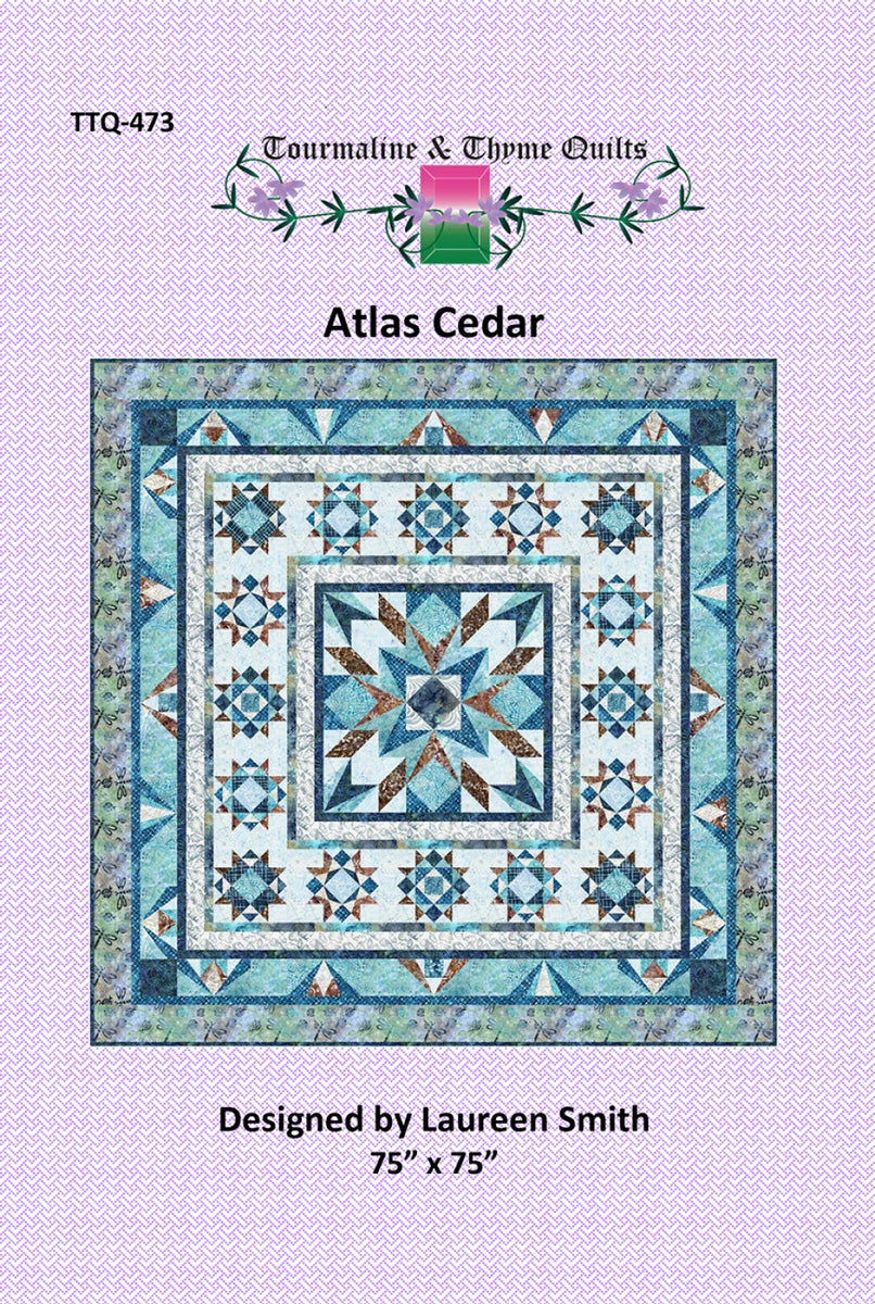 Atlas Cedar Quilt Pattern – Quilting Books Patterns and Notions