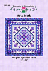 Rosa Maria Quilt Pattern by Touramaline & Thyme