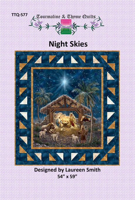 Night Skies Quilt Pattern by Touramaline & Thyme