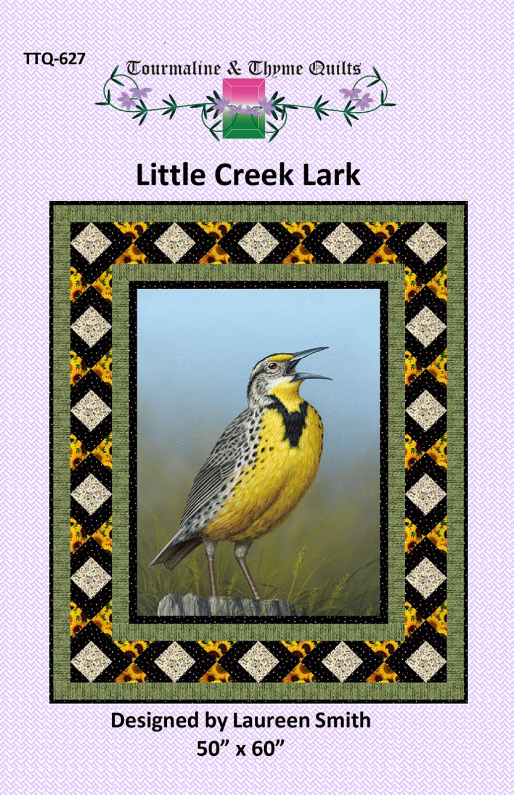 Little Creek Lark Quilt Pattern by Touramaline & Thyme