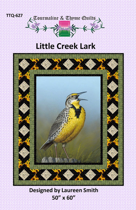 Little Creek Lark Quilt Pattern by Touramaline & Thyme