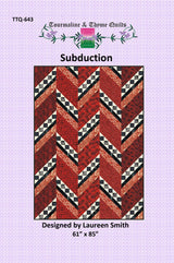 Subduction Quilt Pattern by Touramaline & Thyme