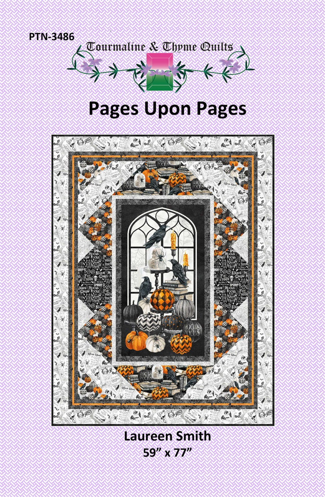 Pages Upon Pages Quilt Pattern by Touramaline & Thyme
