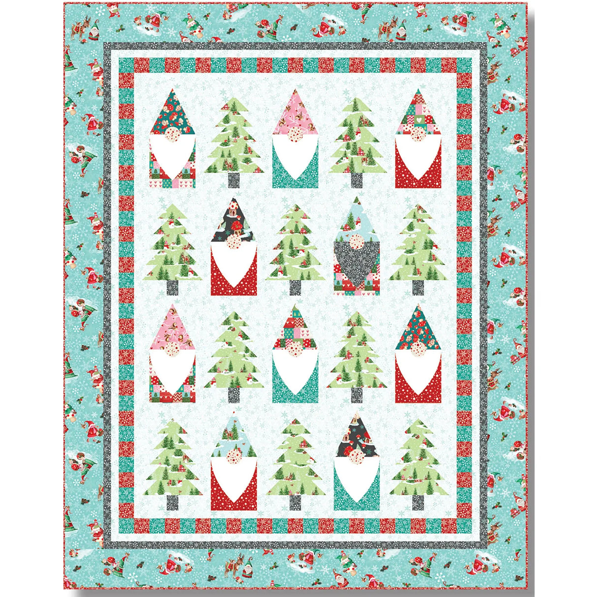 Jolly Gnome Gatherings Quilt Pattern by The Whimsical Workshop