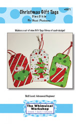 Christmas Gift Tags Pattern by The Whimsical Workshop