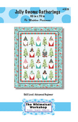 Jolly Gnomes Gatherings Quilt Pattern by Whimsical Workshop