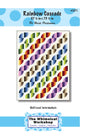 Rainbow Cascade Quilt Pattern by The Whimsical Workshop