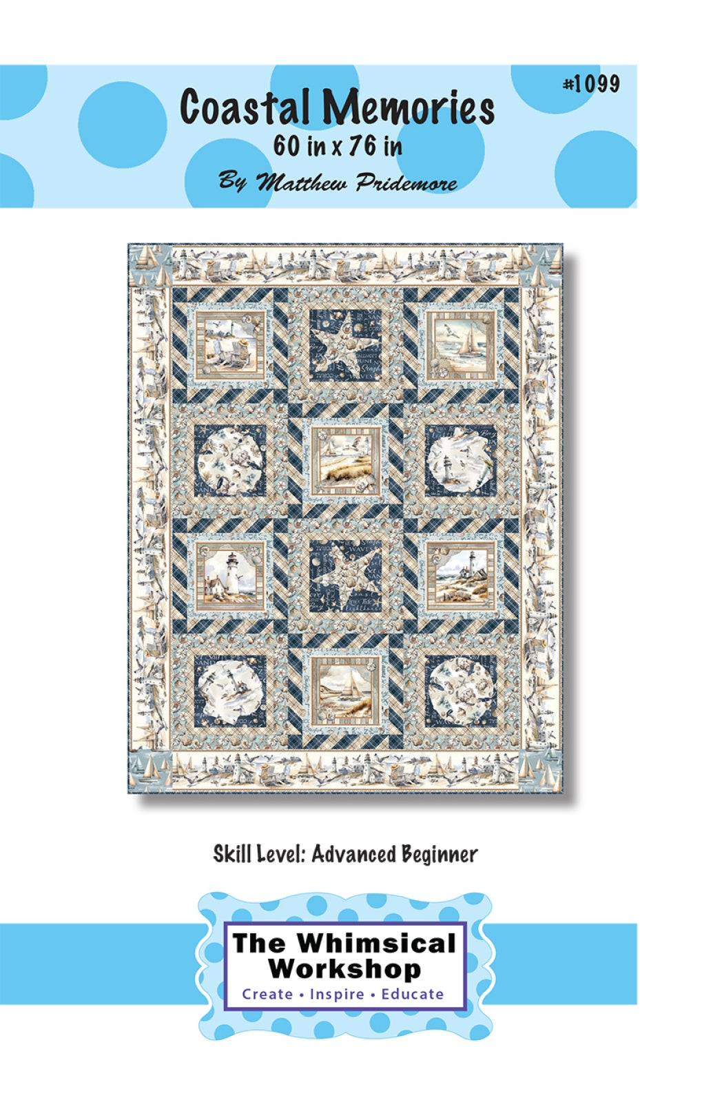 Coastal Memories Quilt Pattern by Whimsical Workshop