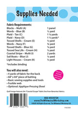 Coastal Memories Quilt Pattern