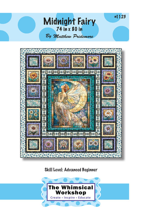 Midnight Fairy Quilt Pattern by Whimsical Workshop