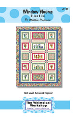 Window Blooms Quilt Pattern by Whimsical Workshop
