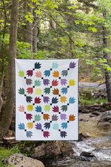 Tea Leaves Quilt Pattern by Meadow Mist Designs