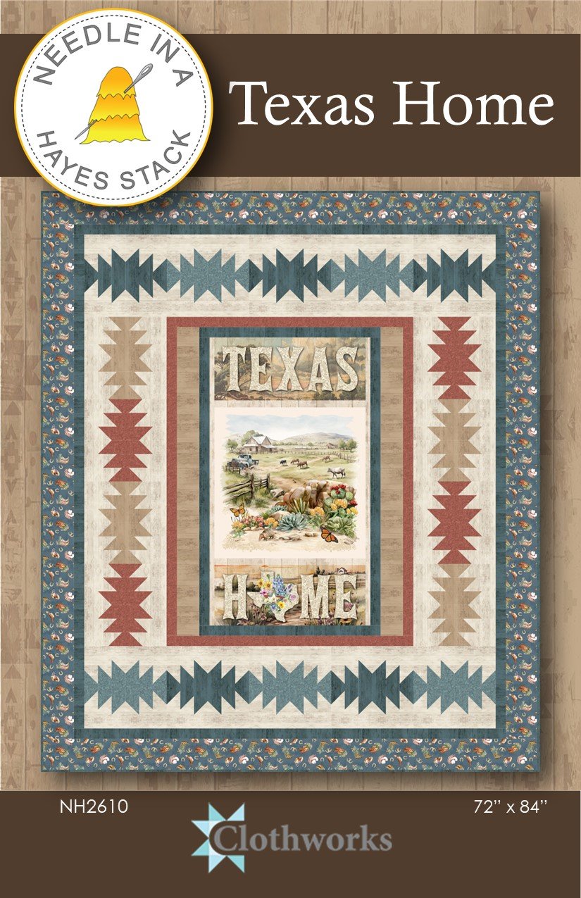 Texas Home Downloadable Pattern By Needle In A Hayes Stack