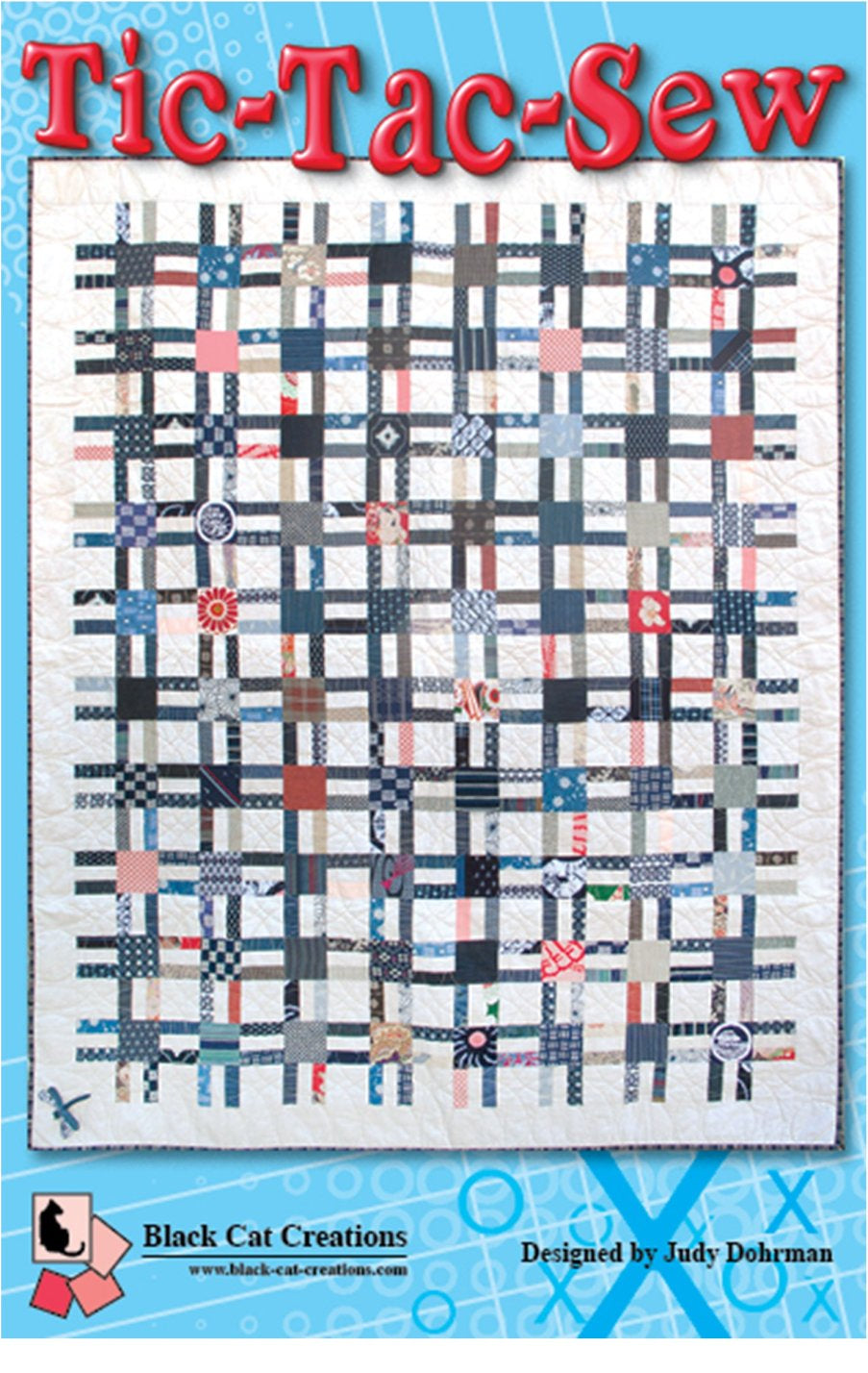 Tic-Tac-Sew Downloadable Pattern by Black Cat Creations