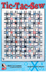 Tic-Tac-Sew Downloadable Pattern by Black Cat Creations