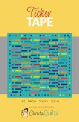 Ticker Tape Downloadable Pattern by Christa Quilts