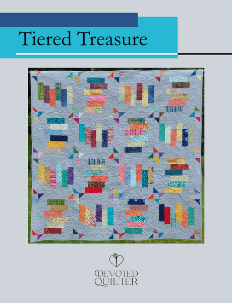 Tiered Treasure Downloadable Pattern by Devoted Quilter