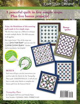 Back of the Tranquility Place Downloadable Pattern by Cozy Quilt Designs